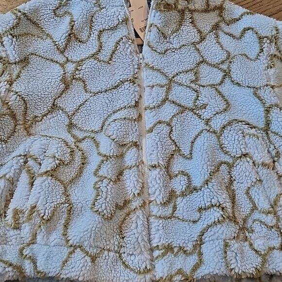 Fleece zip up jacket size XS NWT All in favor Blue - Picture 4 of 12